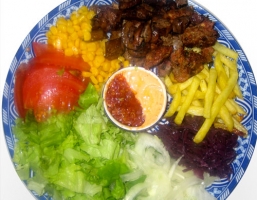 Assiette composée